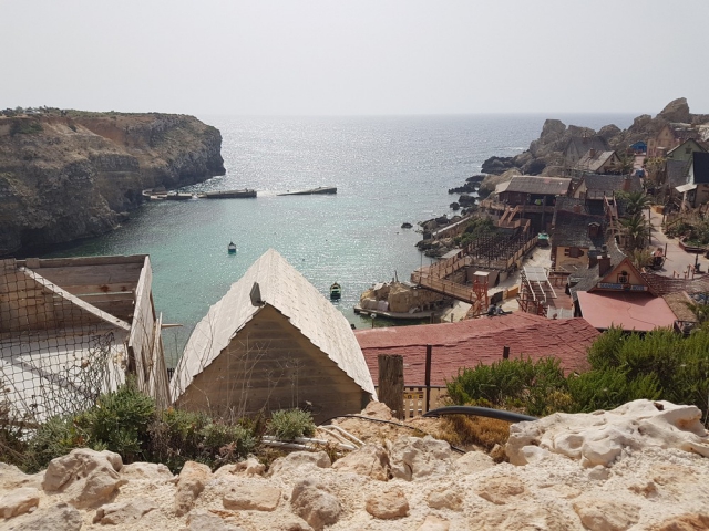 Popeye Village widok na zatokę