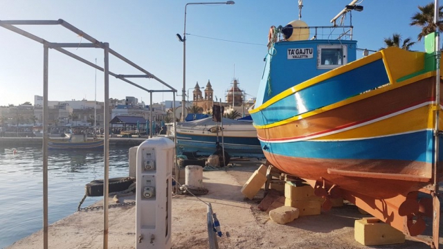 marsaxlokk maltese boat