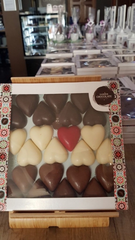 Chocolate factory Malta chocolate hearts